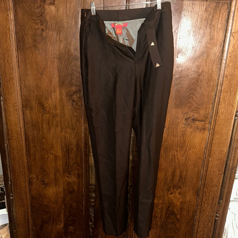 Women’s Shanghai Tang brown wool pants